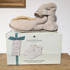 Champneys Luxury Massaging Battery Powered Slippers One Size - Damaged Box UK 