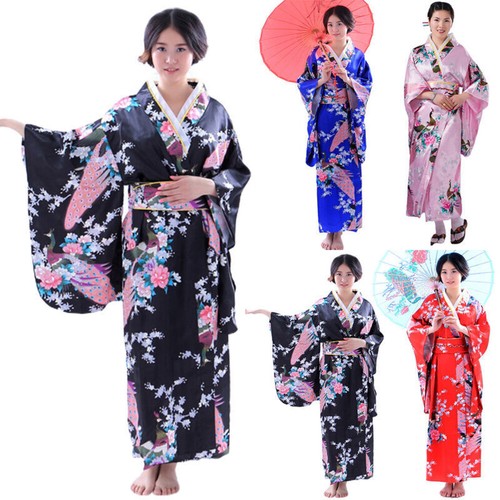 Womens floral japanese kimono - japanese,