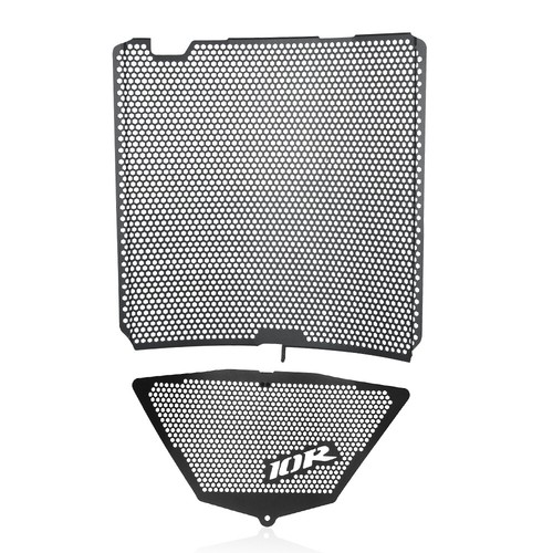 Motorcycle radiator guard