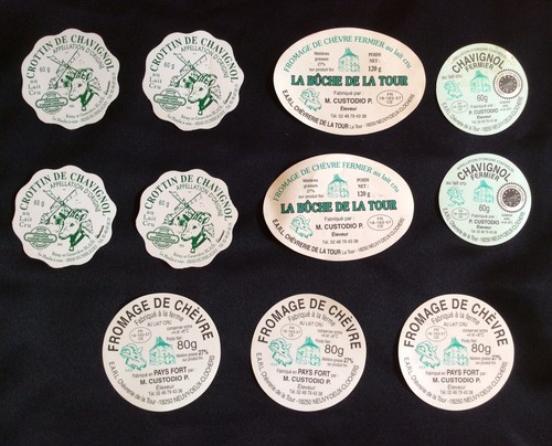 Lot french goat cheese - lot, of