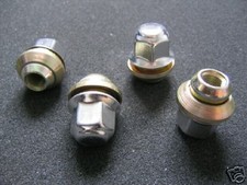 Classic Rover Mini Wheel Nut (O.E. Stainless Cap Type) Late Minilite Alloys