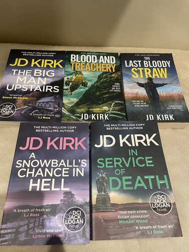 Kirk paperback books - d.,