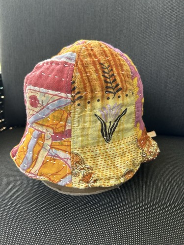 Tulip hat handmade cotton - hat,