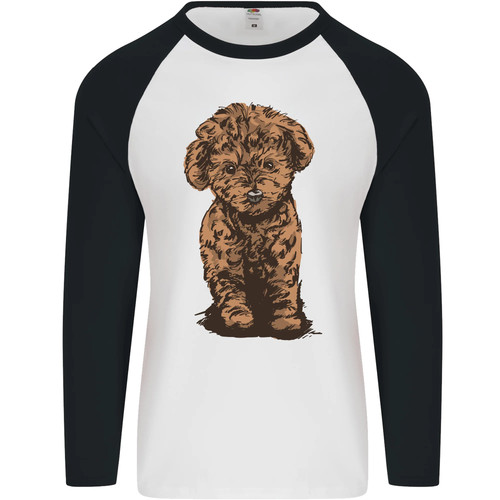 Dogs cute labradoodle puppy - dogs,