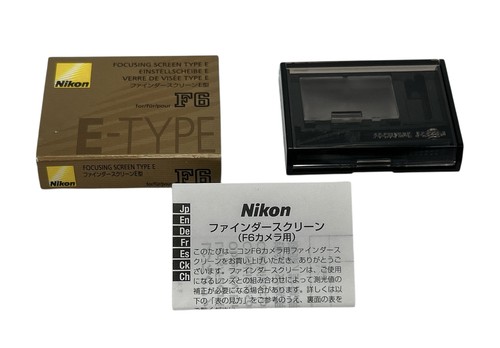 Unused nikon f6 focusing - [,