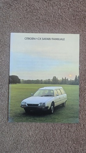 Citroen safari familiale - cx, &