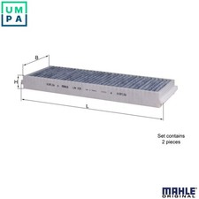 FILTER CABIN AIR LAK 239/S FOR