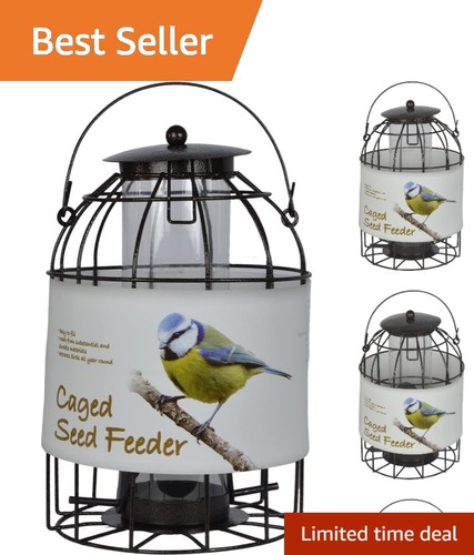 Hammertone finish bird feeder - hammertone,