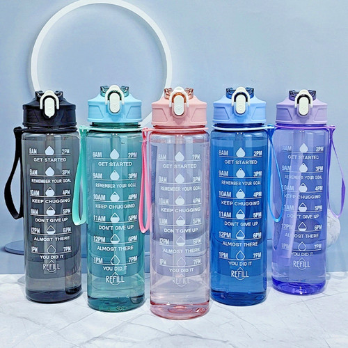 Sports water bottle gym travel - sports,