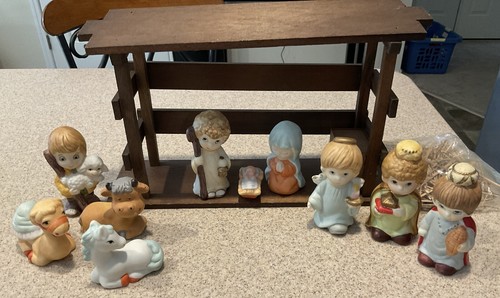 Vintage 1980s homco 11pc - 1980s,