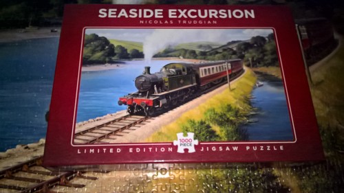 Seaside excursion steam - excursion, train