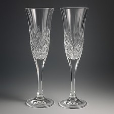 Pair of Vintage Crystal