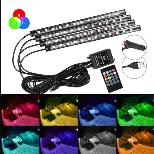 Car interior footwell - footwell, led