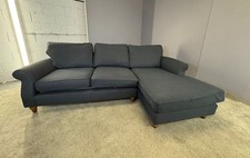 Next Navy l shape sofa