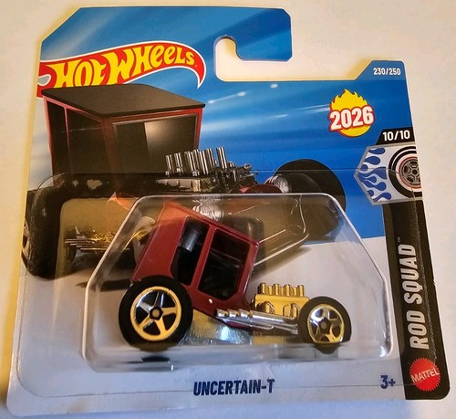Hot wheels uncertain rod - hot,