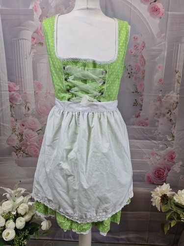 Marjo green floral dirndl - marjo,
