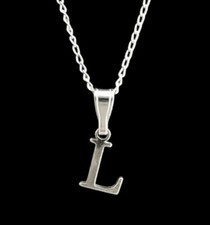 Initial Pendant Sterling