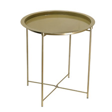 Metal side table - table, detachable