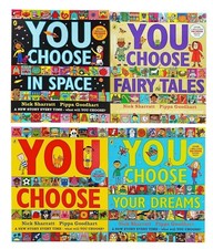 You Choose Series 4 Books Collection Set You Choose,You Choose in Space