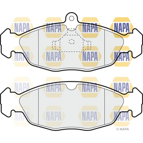 Brake pads set for daimler - set, xj