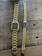 vintage gruen mens&womens watch Set