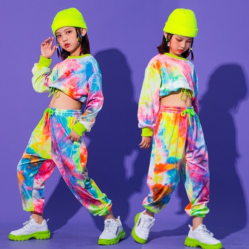Street dance costume colorful - street,