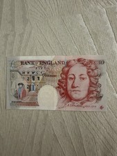 Old British Bank Note £50