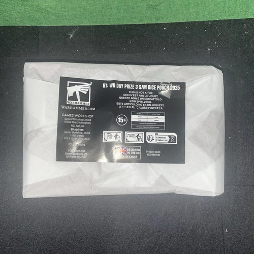 Warhammer day prize 2025 - day,
