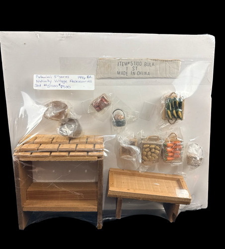 Vintage fontanini nativity - vintage,