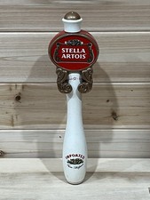 Awesome Stella Artois Wood/metal Beer Tap Handle