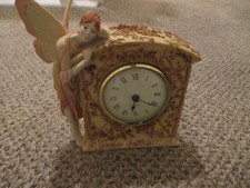Jenny Oliver Faeries Enchanted Clock J0983 1997? New Battery VGC