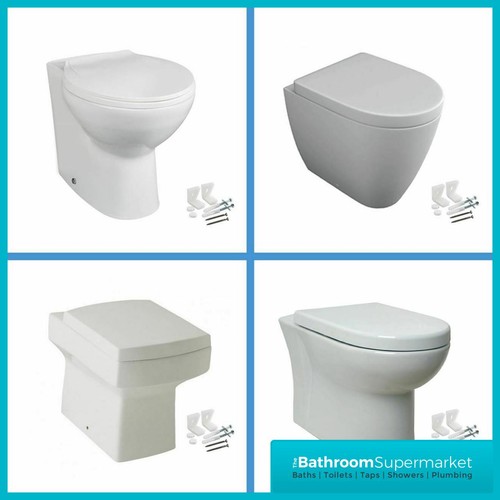 Back wall toilet - pan, btw