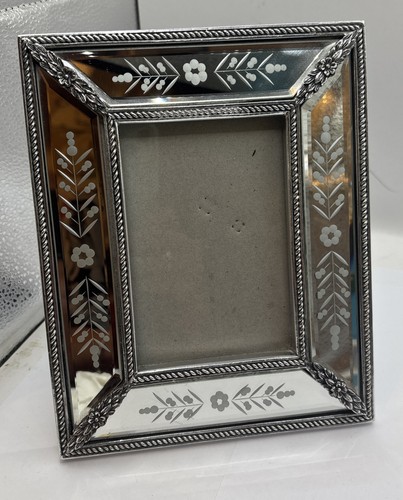 Vintage etched mirrored - vintage,