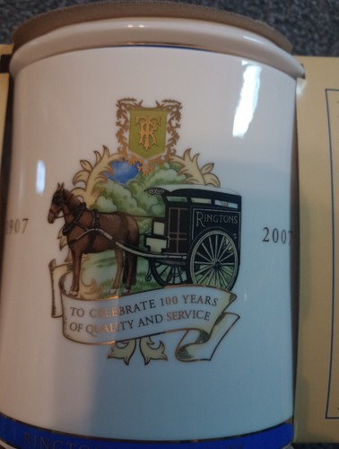 Ringtons tea caddy centenary - tea, ~