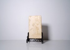 A Relief Carved 'Lady' Screen