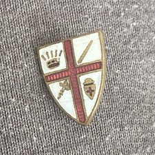 Vintage C1940s Christian Youth Crusaders (Now Urban Saints) Pin Badge HW MILLER