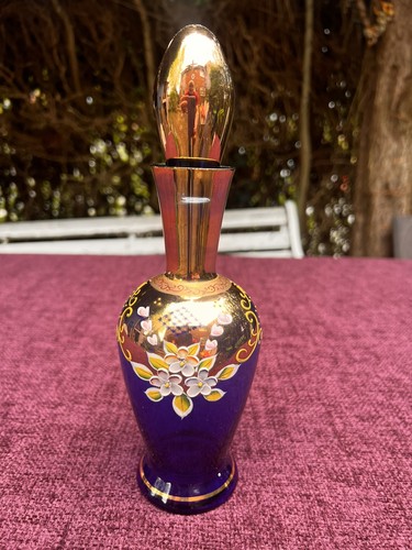 Bohemian czech glass - czech, decanter