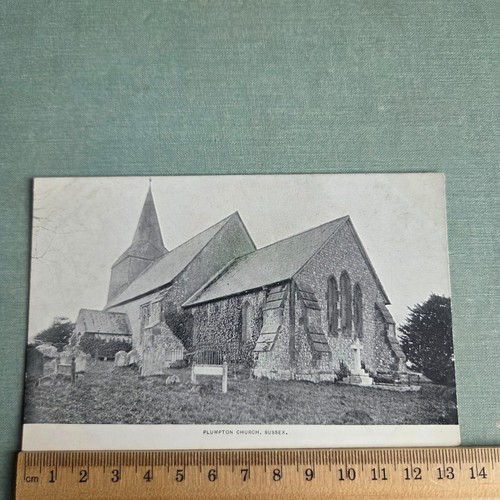 Vintage postcard plumpton - postcard,