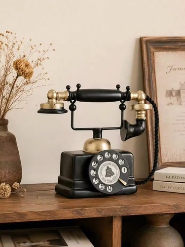 Vintage rotary telephone retro - vintage,