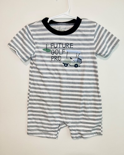 Chick pea baby romper - pea, gray