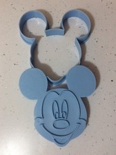 Disney Mickey Mouse Embossed Cookie Biscuit Scone Fondant Cutter Large 5”