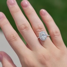 High end diamond ring - high, 2.65