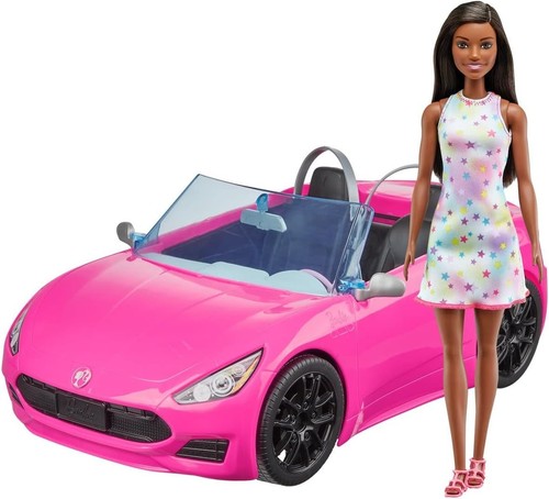 Barbie convertible car and - convertible,