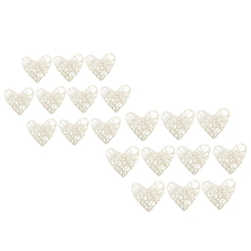 10pcs loving heart rattan - 10pcs,