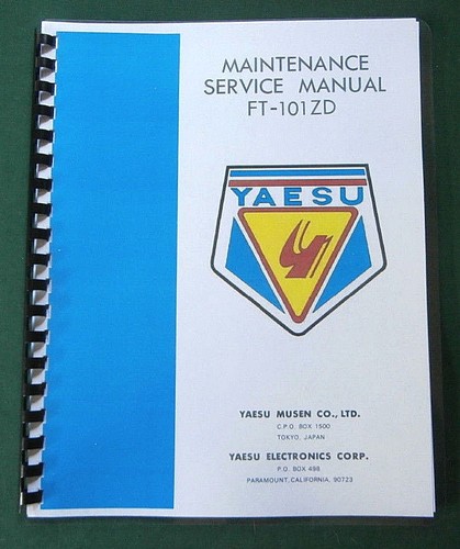 Yaesu 101zd service - ,
