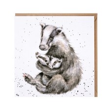 Wrendale Badger and Cubs