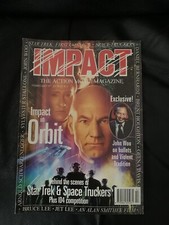 IMPACT Action Movie Magazine - Feb 1997 - Star Trek First Contact cover