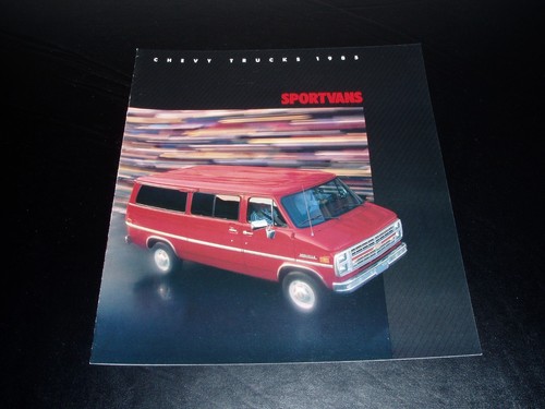 1985 chevrolet sportvan van - chevrolet,