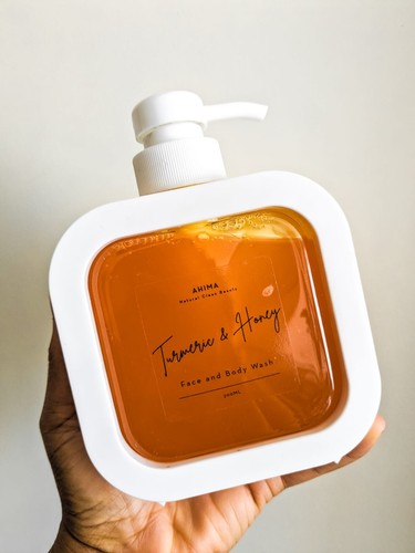 Turmeric soap and honey - turmeric,