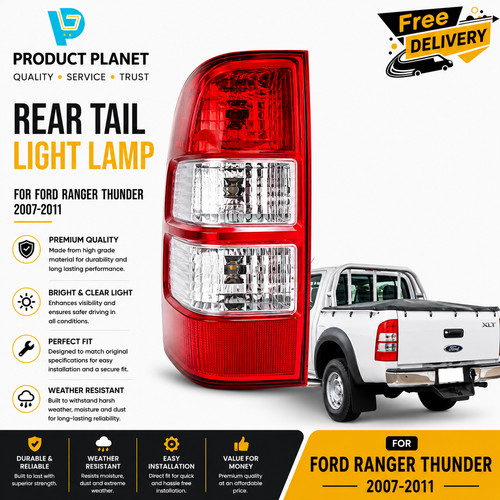 Rear tail light lamp left - rear,